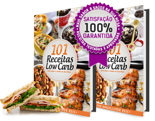 Livro 101 Receitas Low Carb