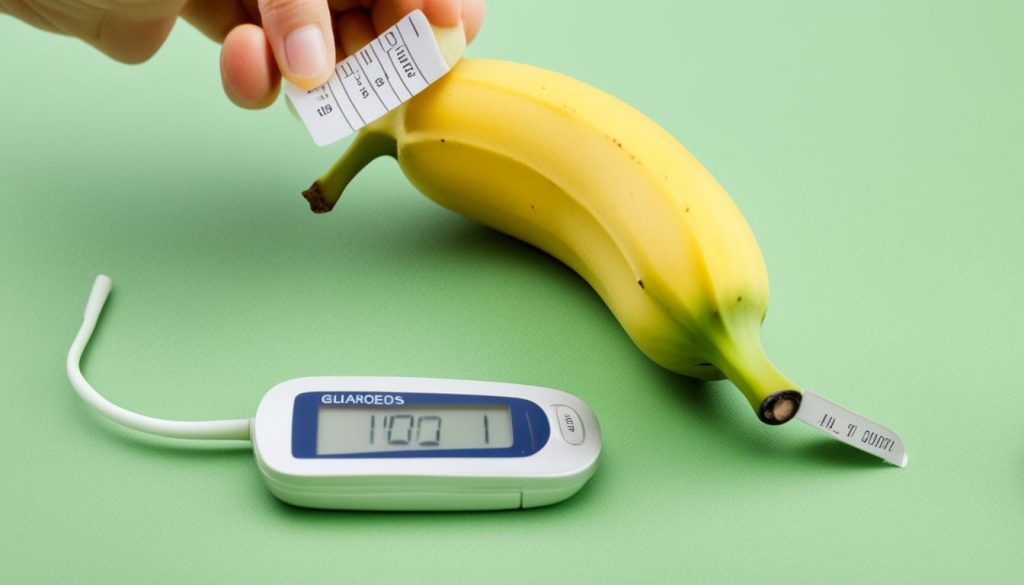 impacto da banana nos níveis de glicose